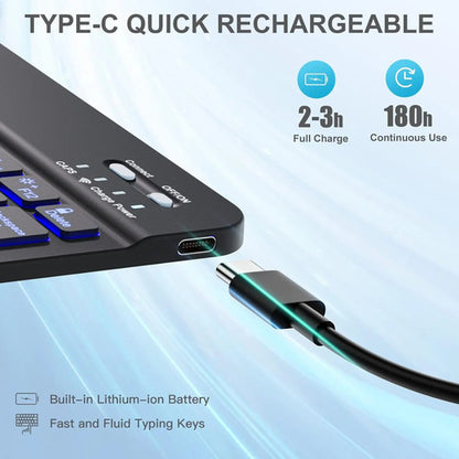 Funda Con Teclado Para iPad Air 11''/10.9'' 5ta/4ta Gen, ... Negro