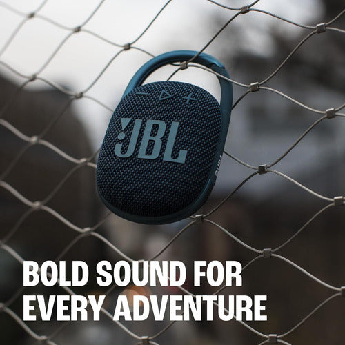 Jbl Clip 4: Altavoz Bluetooth Ultracompacto E Impermeable Azul
