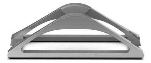Soporte Vertical Ajustable Para Laptop Gris
