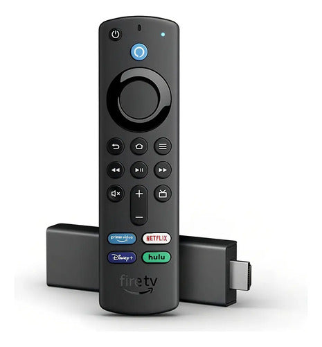 Amazon Fire Tv Stick 4k Ultra Hd Con Control De Voz Negro De Voz