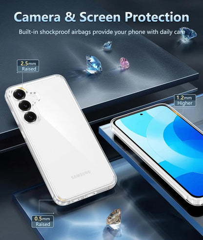 Funda Para Samsung Galaxy S25 Fe Transparente Transparente