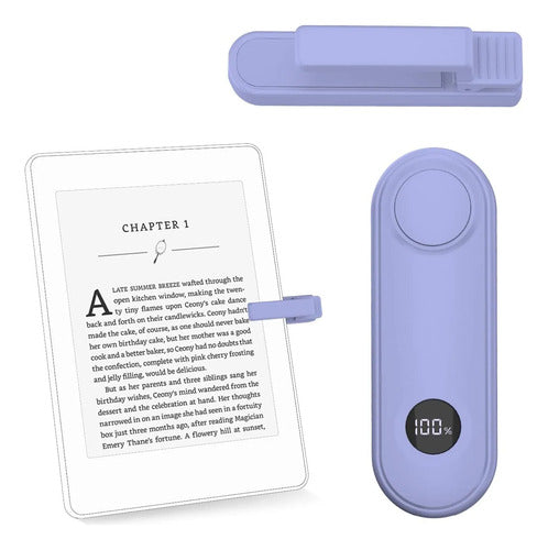 Girador De Páginas Con Control Remoto Para Kindle Paperwhite Lila
