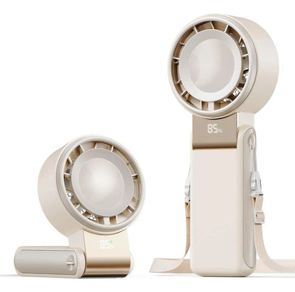 Ventilador Portátil Recargable 4000mah Crema