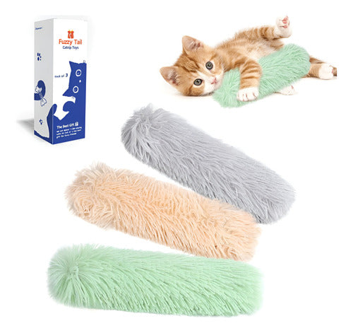 Potaroma Juguetes Para Gatos Verde Amarillo Violeta