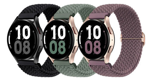 Correas Para Samsung Galaxy Watch Negro 2 Cm