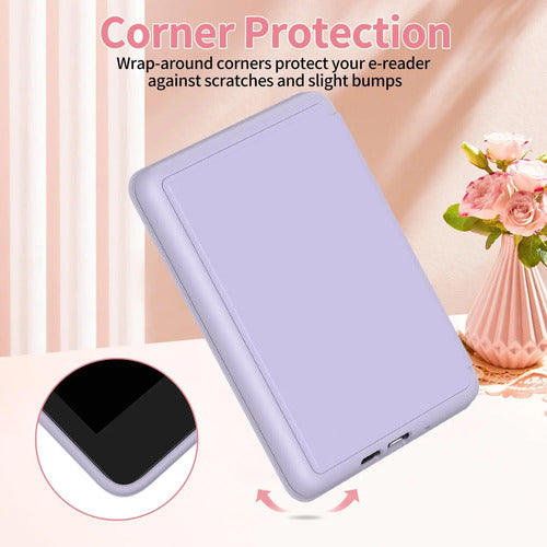 Funda Para Kindle 6 Pulgadas 2024 Y 2022 (11 Gen) Lavanda