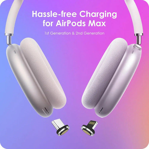 Estación De Carga Para AirPods Max 2024 & 2020 Plateado