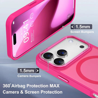 Funda Magnética Para iPhone 17 Pro Rosa