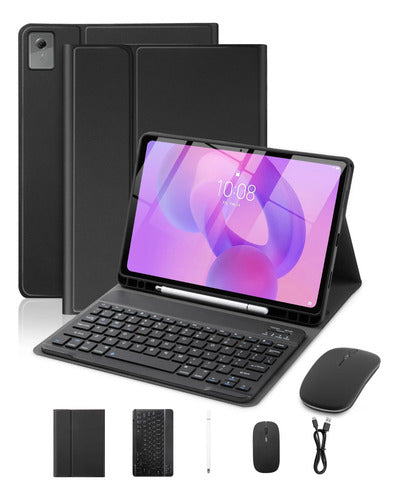 Funda Con Teclado Para Lenovo Tab K11 Gen 2 / M11 / K11 L... Negro