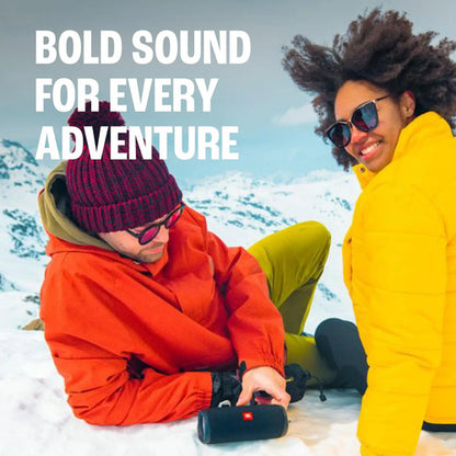 Parlante Jbl Flip 5 Con Bluetooth Y Resistente Al Agua Color Verde Azulado.