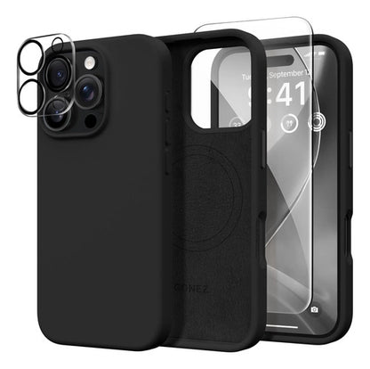 Funda Magnética Para iPhone 16 Pro Max Negro