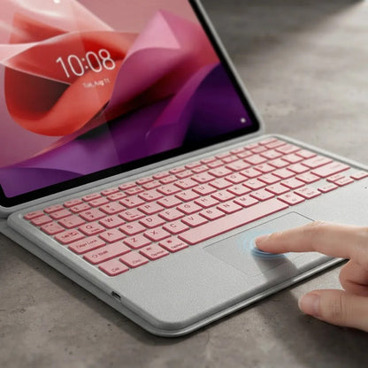 Funda Teclado Para Lenovo Idea Tab Pro 12.7 Gris