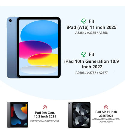 Funda Akkerds Para iPad A16 De 11a Gen Y iPad 10.9  2022 Verde Lima