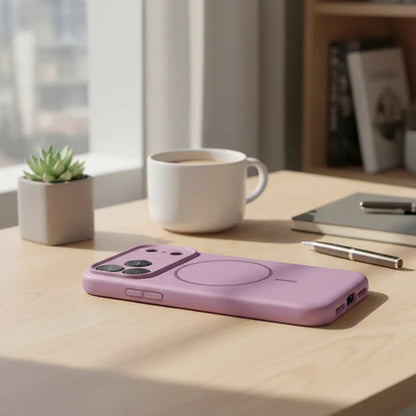 Funda Magnética Miracase Para iPhone 17 Pro Max Lila
