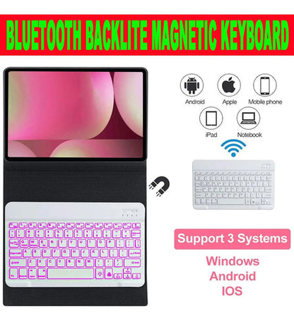 Funda De Teclado Para Galaxy Tab S9 Fe+ / Tab S10+ 12,4 PuLG