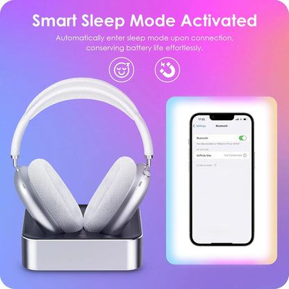 Estación De Carga Para AirPods Max 2024 & 2020 Plateado
