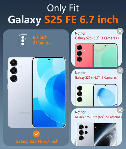 Funda Para Samsung Galaxy S25 Fe Transparente Transparente