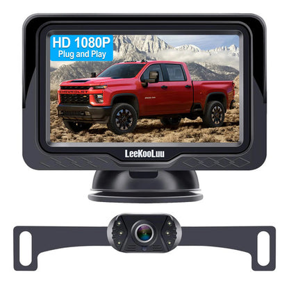 Cámara De Marcha Atrás Para Auto. Hd 1080p Impermeable Lk3