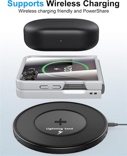 Funda Samsung Galaxy Z Flip 7, Protect De Pantalla Integrado