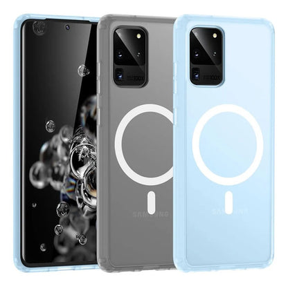 Funda Magnética Tianniuke Para Samsung Galaxy S20 Ultra Blanco