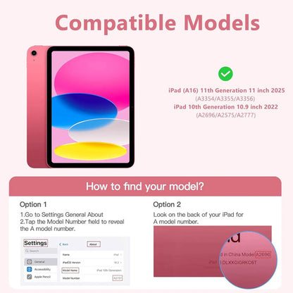 Funda Giratoria Para iPad Rosa Chicle