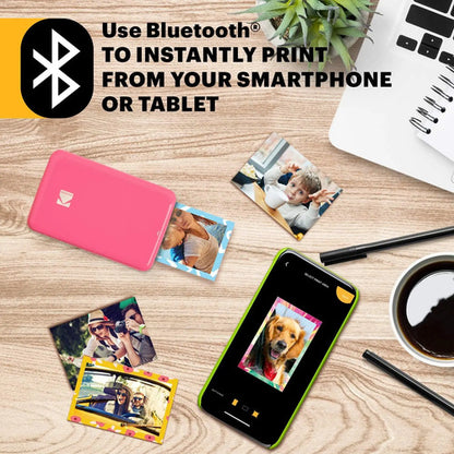 Impresora De Fotos Kodak Step Instant Smartphone - Rosa Rosa