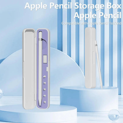 Inesore Estuche Para Apple Pencil Con 5 Puntas Lila