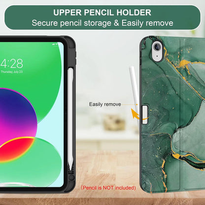 Funda Con Teclado Para iPad (a16) 11th/10th Gen Verde Lima