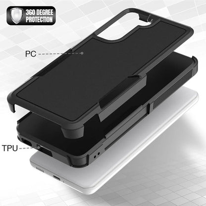 Funda Protectora Samsung Galaxy S21 5g Doble Capa Antigolpes Negro Liso