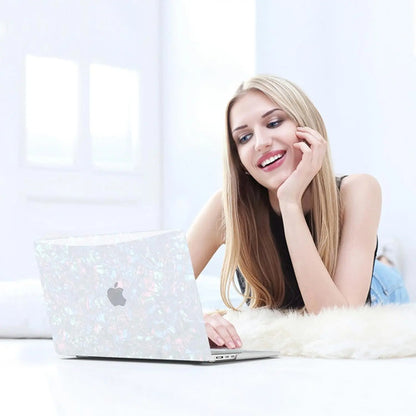 Funda Brillante Para Macbook Air 13' Perla Brillante