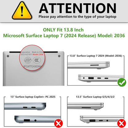 Funda Transparente Para Microsoft Surface Laptop Transparente