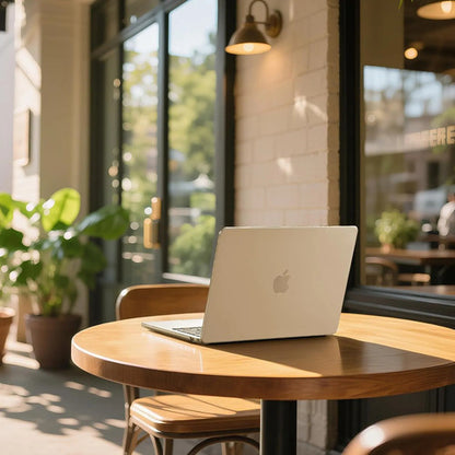 Carcasa Funda Transparente Para Macbook Air 13.6' Negro