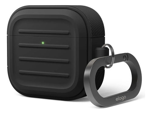 Funda Elago Armor Para AirPods 4 Negro