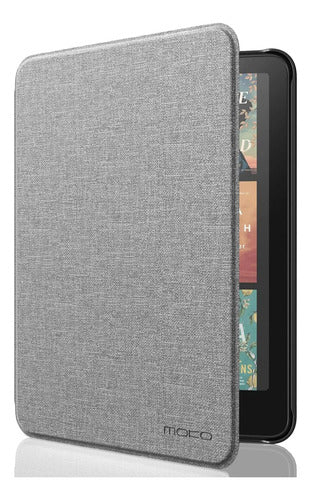 Funda Moko Para Kindle Paperwhite/colorsoft. 7 Pulgadas 2024 Gris