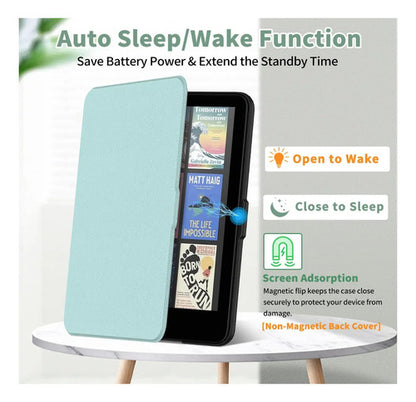 Funda Premium Para Kindle Paperwhite Verde Claro