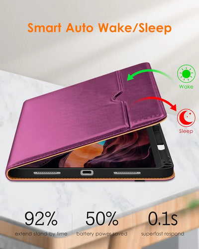 Funda Para iPad 11th Gen 11  2025 Y 10th Gen 10.9 Uva