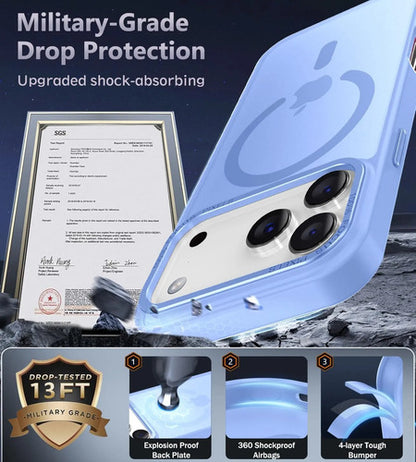 Funda Para iPhone 17 Pro Magnetica Azul