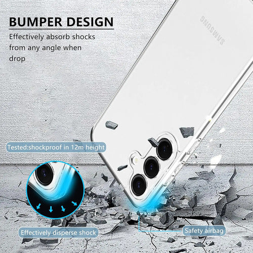 Funda Para Galaxy S25 Fe + 2 Protectores De Pantalla Transparente