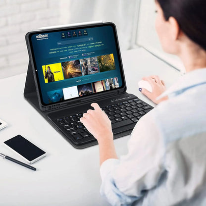 Funda Con Teclado Para iPad Air Y Pro De 11 Pulgadas Negro