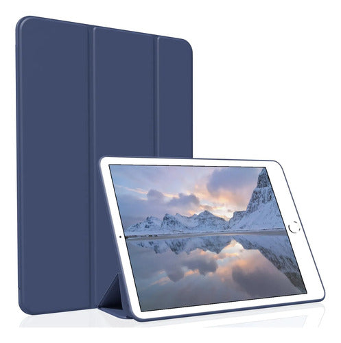 Funda Para iPad 6 Y 5 Generacion De 9.7 Pulgadas Azul Marino