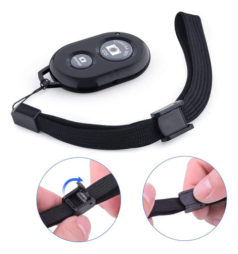 Control Remoto Para Cámara De Smartphone Zttopo Negro