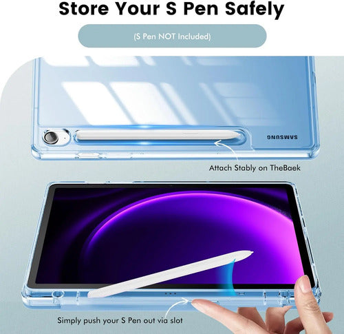 Funda Para Samsung Galaxy Tab S10 Lite / S10 Fe Azul
