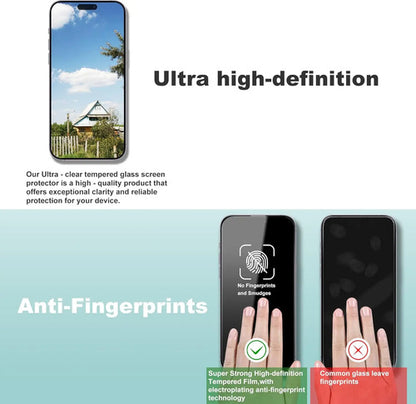 Protector De Pantalla Vidrio Templado Para iPhone 17&16 Pro