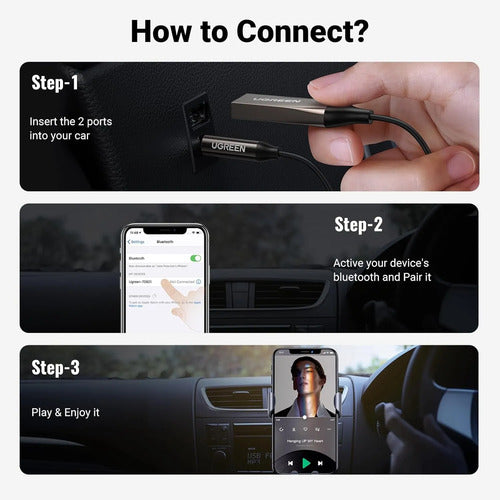 Adaptador Bluetooth Para Auto