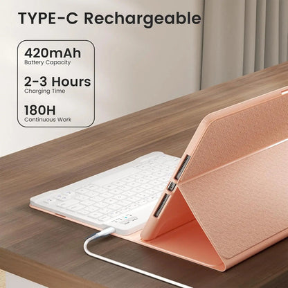 Funda Con Teclado Para iPad A16