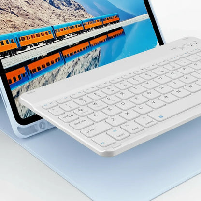 Funda Con  Teclado Para iPad Pro 11'' Gen Azul Claro
