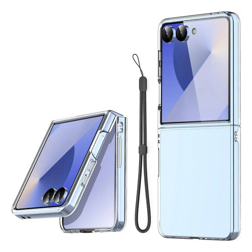 Funda Para Samsung Galaxy Z Flip 7, Ultra-delgada Transparente