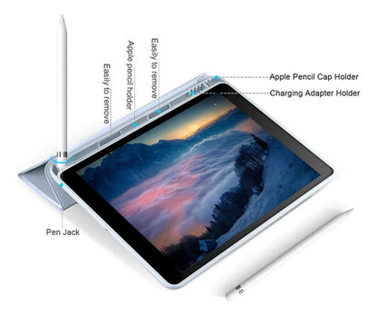 Funda Para iPad 6ta/5ta Generación 9.7 Azul Claro