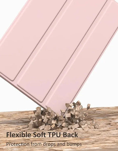 Funda Para Galaxy Tab S10 Lite/s10 Fe/s9 Fe 10.9 ... Rosa Claro