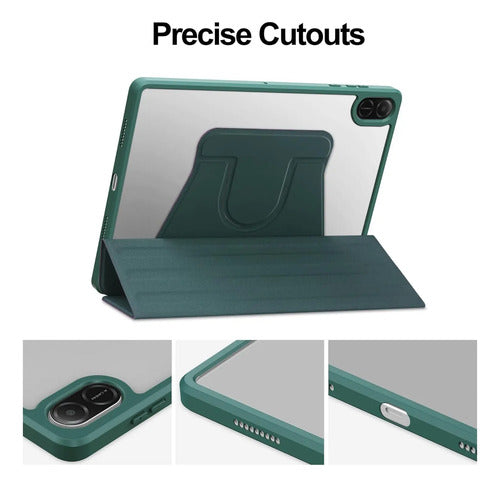Funda Para Honor Pad X8a Verde Oscuro